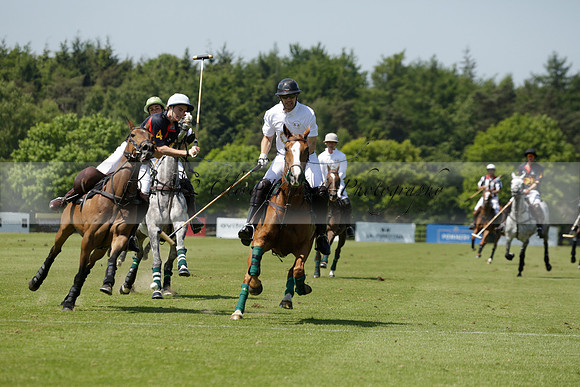 Black Bears v Salkeld in a Cartier Queens Cup polo match 2013.06.05