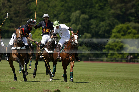 Black Bears v Salkeld in a Cartier Queens Cup polo match 2013.06.05