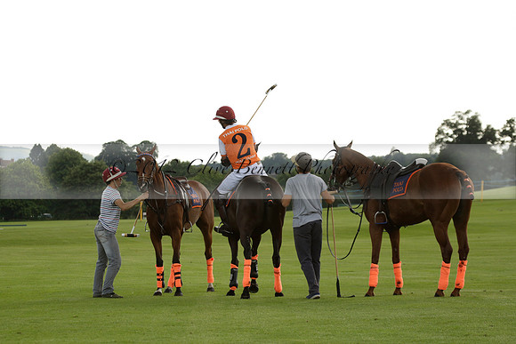 Enigma v Thai Polo in a Veuve Clicquot Gold Cup Polo Match 2013.06.25