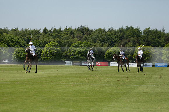 Black Bears v Salkeld in a Cartier Queens Cup polo match 2013.06.05