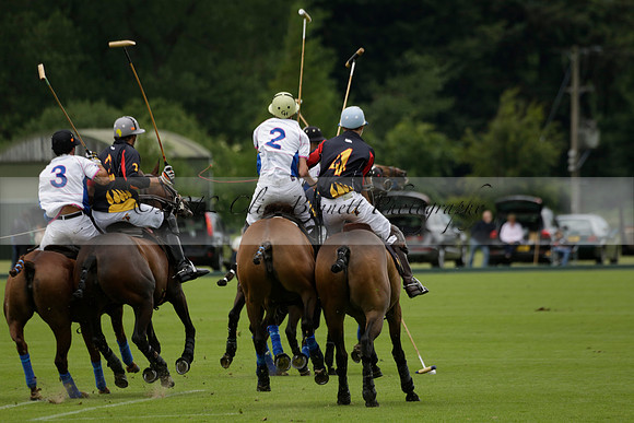 El Remanso v Black Bears in a Veuve Clicquot Gold Cup Polo Match 2013.06.26