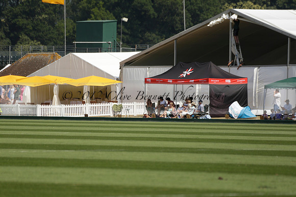 Zacara v Talandracas in a Veuve Clicquot Gold Cup Polo Match 2013.07.18