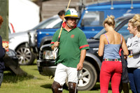 Wilde Cup polo match played between Mount Loftus (red) vs New Forest (green) At the New Forest Polo Club on Sunday 18 August 2013