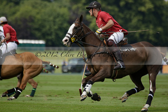 Dubai v La Bamba de Areco in a Veuve Clicquot Gold Cup Polo Match 2013.07.04