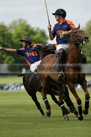 Las Estrellas v Four Quarters Blue in the final of the Jubilee Cup Polo match 2013.06.02