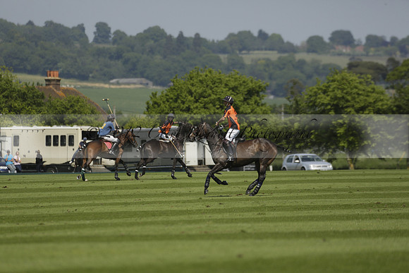Four Quarters Orange v Montana in a Cicero Cup Polo match 2013.06.06