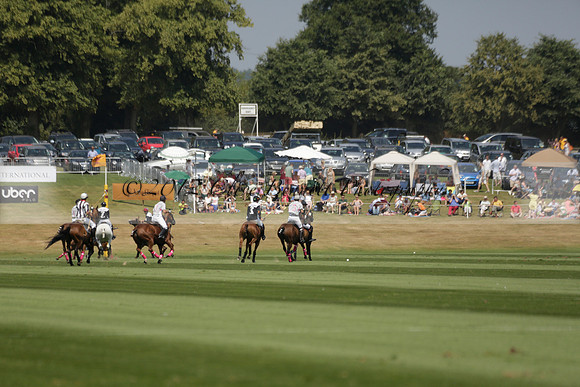 Zacara v Talandracas in a Veuve Clicquot Gold Cup Polo Match 2013.07.18