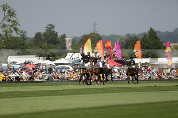 Zacara v Talandracas in a Veuve Clicquot Gold Cup Polo Match 2013.07.18
