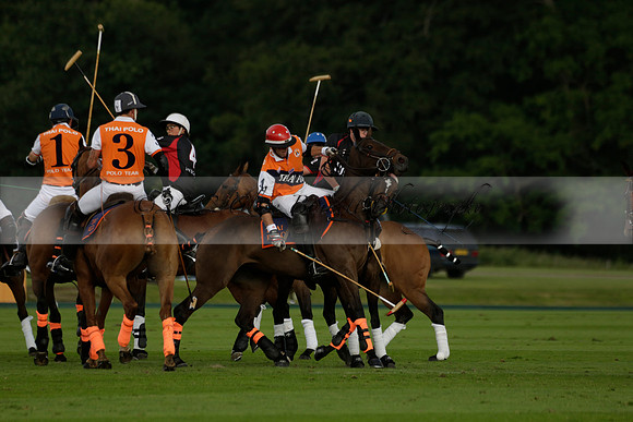 Enigma v Thai Polo in a Veuve Clicquot Gold Cup Polo Match 2013.06.25