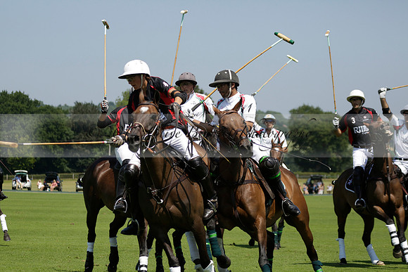 Enigma v Dubai in a Veuve Clicquot Gold Cup Polo Match 2013.07.08