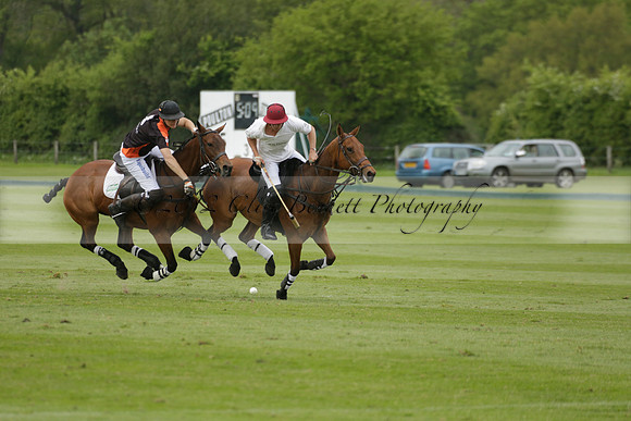 Poulton v Four Quarters Black in a Jaeger Le Coultre Dollar Cup Polo match 2013.05.22