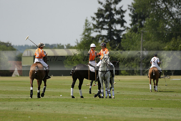 Cowdray Vikings v Enigma in a Bloom British Ladies Open Championship Polo match 2013.07.17