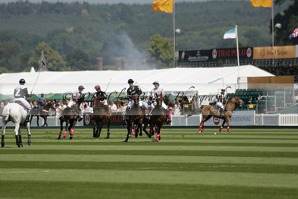 Zacara v Talandracas in a Veuve Clicquot Gold Cup Polo Match 2013.07.18