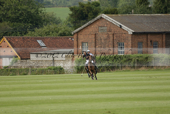 Beau Design v Boscom in an August Rother Cup 4 goal polo match at Cowdray Park Polo Club on Wednesday 07 August 2013