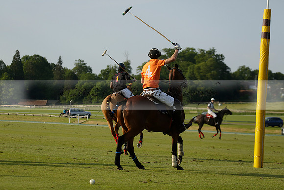 Shoreline v Cowdray Vikings in a Easebourne Cup Semi-final Polo match 2013.06.07