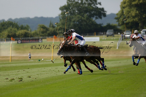 El Remanso v Sumaya in a Veuve Clicquot Gold Cup Polo Match 2013.07.13