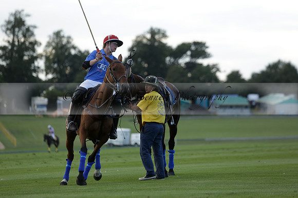 The Junior HPA / Polo Club Gannon 1  polo match and presentations at Cowdray Park Polo Club on Friday 09  August 2013