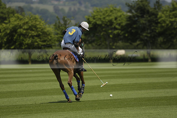 Four Quarters Orange v Montana in a Cicero Cup Polo match 2013.06.06