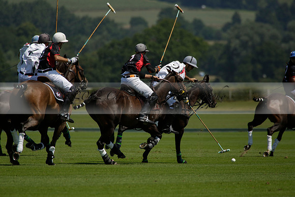 Enigma v Dubai in a Veuve Clicquot Gold Cup Polo Match 2013.07.08