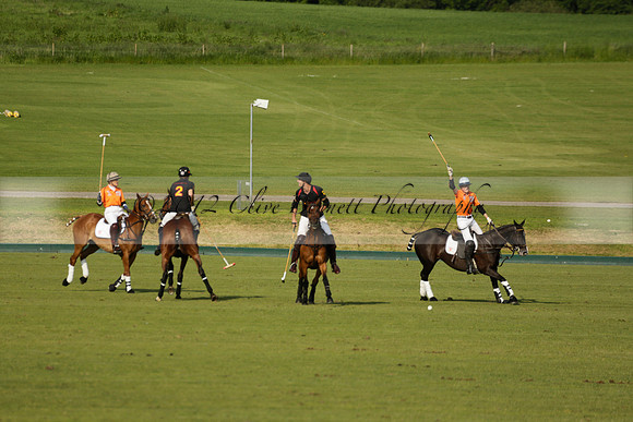 Shoreline v Cowdray Vikings in a Easebourne Cup Semi-final Polo match 2013.06.07