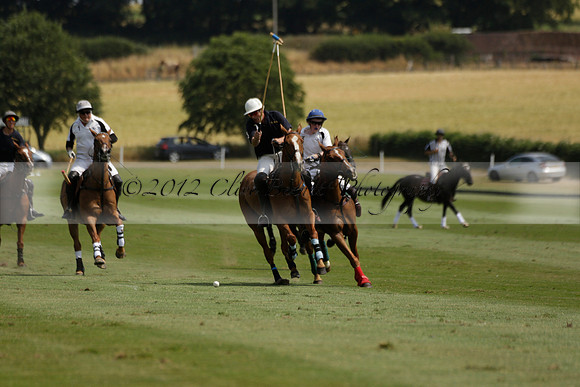 Silver Fox v Wintershall in a July 4 Goal Polo match 2013.07.17