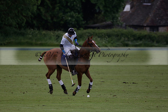 Burningfold v Combe Place in a June 4 Goal Cup polo match 2013.06.11