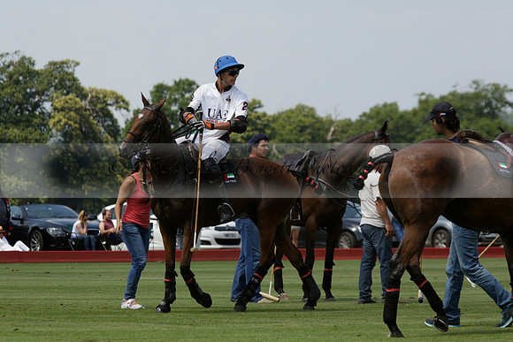 Talandracas v UAE Polo Team in a Veuve Clicquot Gold Cup Polo Match 2013.07.13