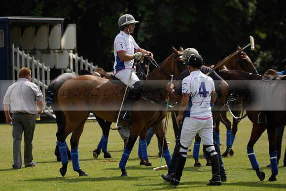 El Remanso v Sumaya in a Veuve Clicquot Gold Cup Polo Match 2013.07.13