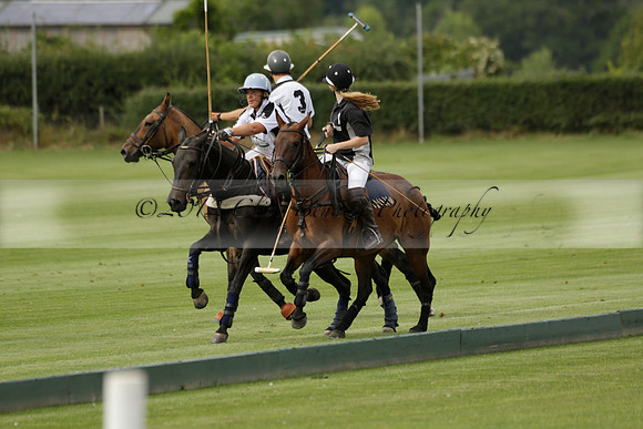 Beau Design v Boscom in an August Rother Cup 4 goal polo match at Cowdray Park Polo Club on Wednesday 07 August 2013