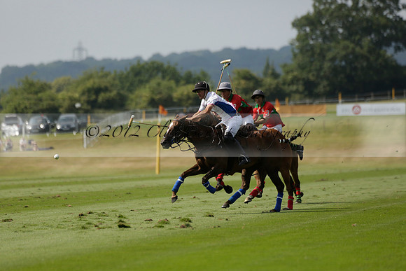 El Remanso v Sumaya in a Veuve Clicquot Gold Cup Polo Match 2013.07.13