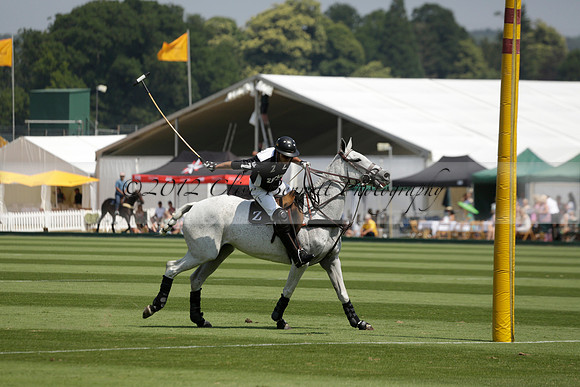 Zacara v Talandracas in a Veuve Clicquot Gold Cup Polo Match 2013.07.18