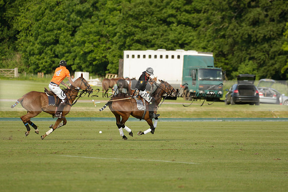 Shoreline v Cowdray Vikings in a Easebourne Cup Semi-final Polo match 2013.06.07