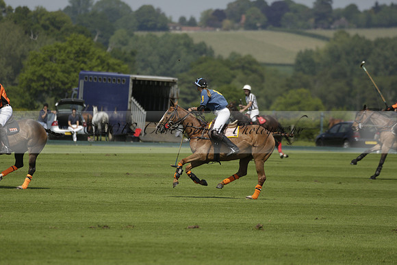 Four Quarters Orange v Montana in a Cicero Cup Polo match 2013.06.06