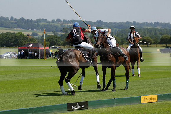 Enigma v Dubai in a Veuve Clicquot Gold Cup Polo Match 2013.07.08