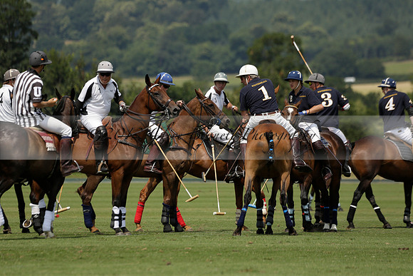 Silver Fox v Wintershall in a July 4 Goal Polo match 2013.07.17