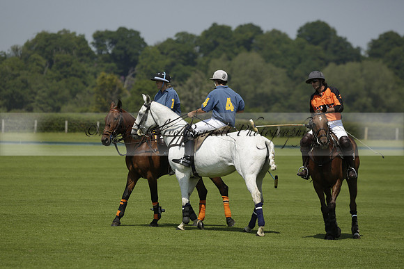 Four Quarters Orange v Montana in a Cicero Cup Polo match 2013.06.06