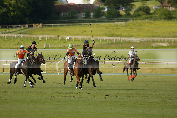 Shoreline v Cowdray Vikings in a Easebourne Cup Semi-final Polo match 2013.06.07