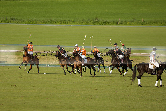 Shoreline v Cowdray Vikings in a Easebourne Cup Semi-final Polo match 2013.06.07