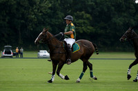 La Tremenda (mauve) v Maiz Dulce (green) in the Brecknock Cup  final polo match. Played at Cowdray Park Polo Club on Sunday 25 August 2013 on Ambersham 1. www.polopictures.co.uk
