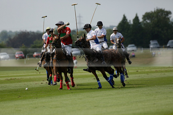 El Remanso v Sumaya in a Veuve Clicquot Gold Cup Polo Match 2013.07.13