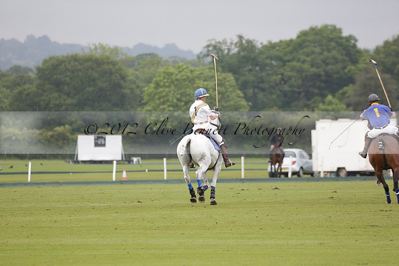 Burningfold v Combe Place in a June 4 Goal Cup polo match 2013.06.11