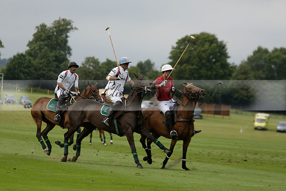 Dubai v La Bamba de Areco in a Veuve Clicquot Gold Cup Polo Match 2013.07.04
