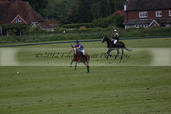 Burningfold v Combe Place in a June 4 Goal Cup polo match 2013.06.11
