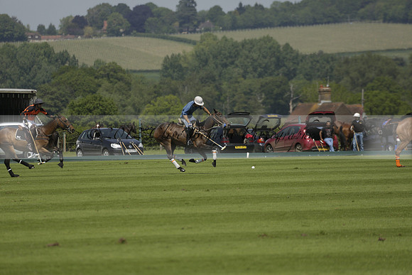Four Quarters Orange v Montana in a Cicero Cup Polo match 2013.06.06