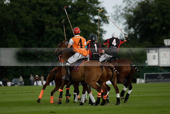 Enigma v Thai Polo in a Veuve Clicquot Gold Cup Polo Match 2013.06.25