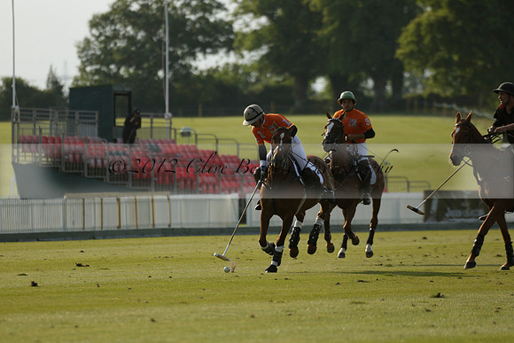 Shoreline v Cowdray Vikings in a Easebourne Cup Semi-final Polo match 2013.06.07