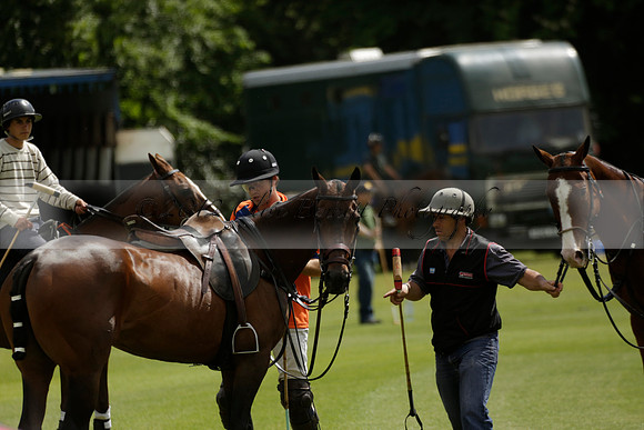 Las Estrellas v Four Quarters Blue in the final of the Jubilee Cup Polo match 2013.06.02