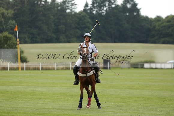 Beau Design v Boscom in an August Rother Cup 4 goal polo match at Cowdray Park Polo Club on Wednesday 07 August 2013