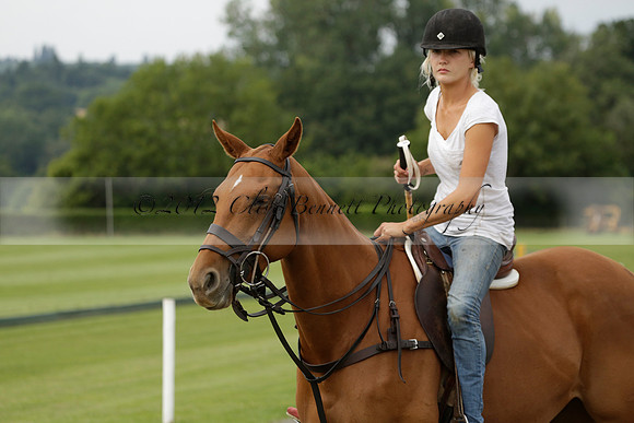 Beau Design v Boscom in an August Rother Cup 4 goal polo match at Cowdray Park Polo Club on Wednesday 07 August 2013