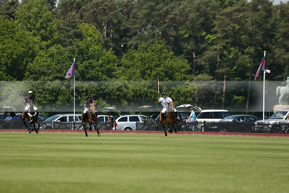 Black Bears v Salkeld in a Cartier Queens Cup polo match 2013.06.05